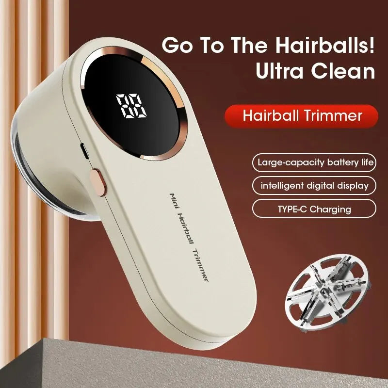 USB Rechargeable LED Lint Remover