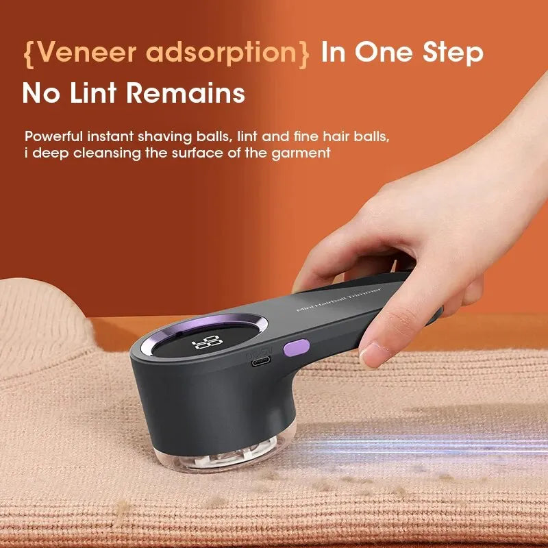 USB Rechargeable LED Lint Remover