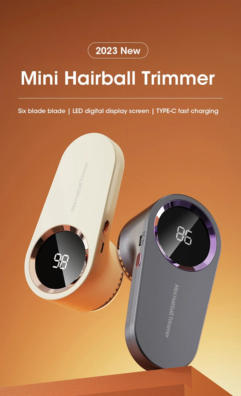 USB Rechargeable LED Lint Remover