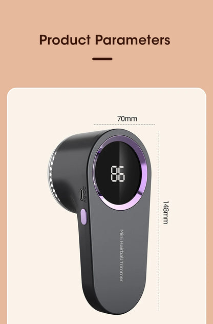 USB Rechargeable LED Lint Remover